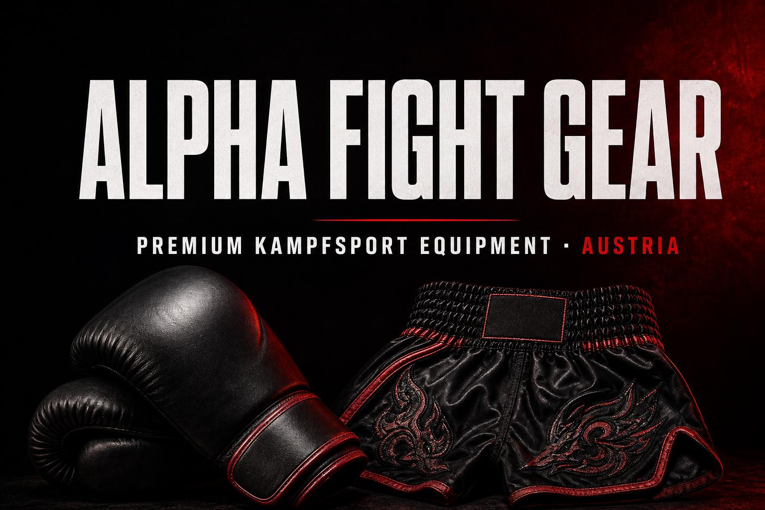 Alpha Fight Gear – Premium Kampfsport Equipment Österreich